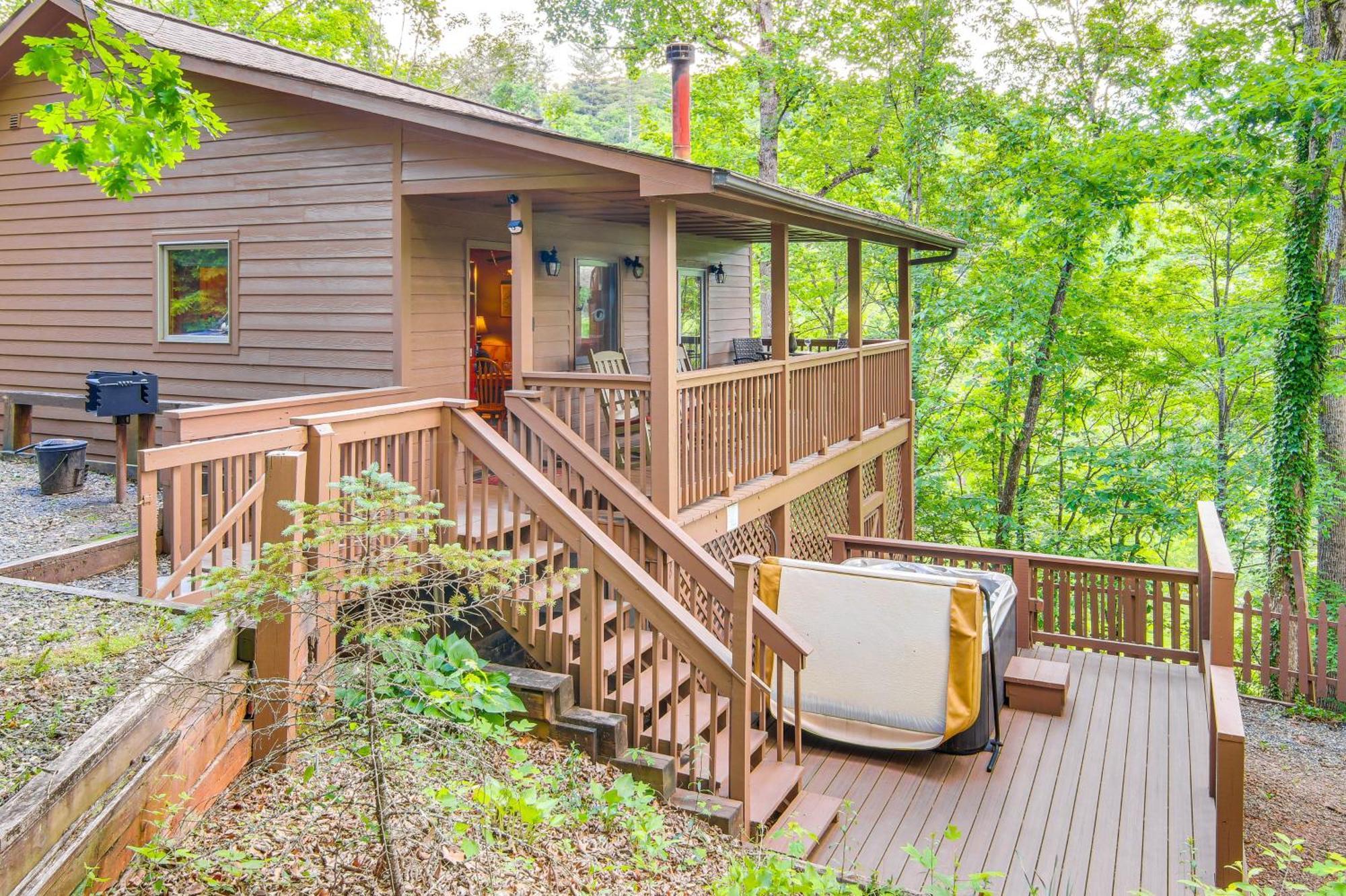 Charming Fox Den Cabin In Whittier With Hot Tub! Esterno foto